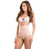 Tummy tuck abdominal compression binder beige